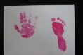 Hand/footprint canvas set